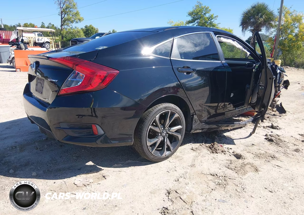 2020 Honda Civic Sport VIN:2HGFC2F80LH510893 - 4