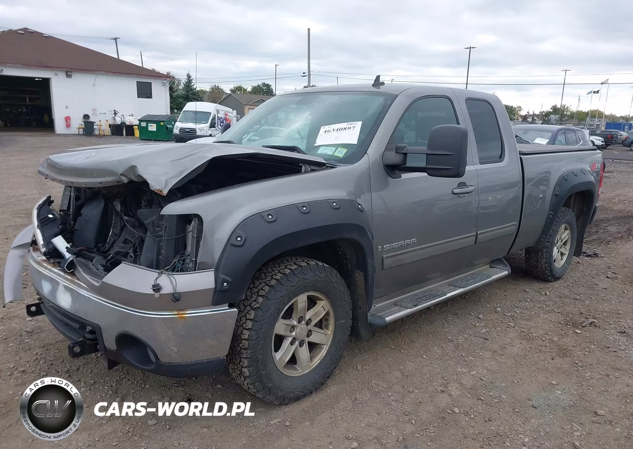 2007 GMC Sierra 1500 Slt VIN:1GTEK19J87Z543944 - 2