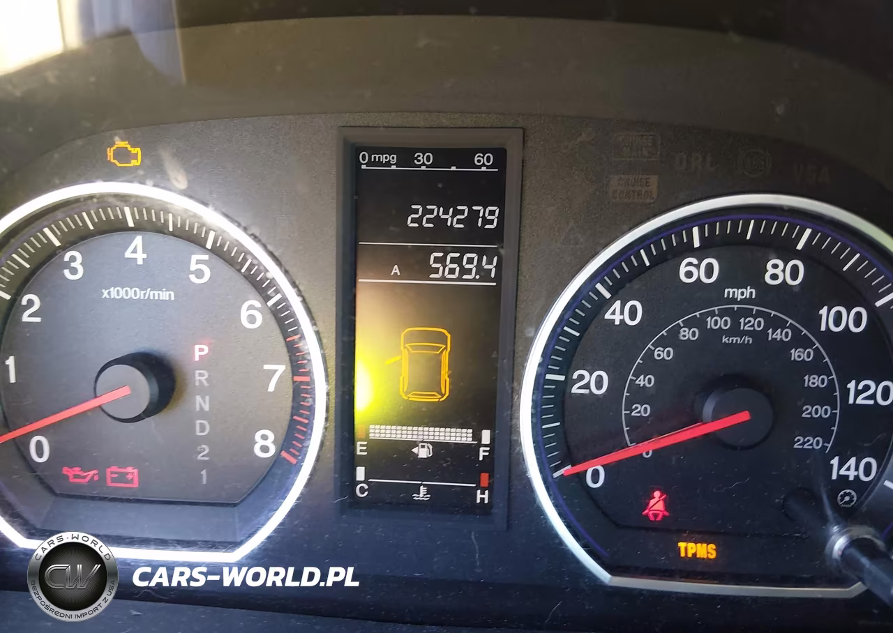 2008 Honda Cr-V Lx VIN:JHLRE48378C021780 - 7