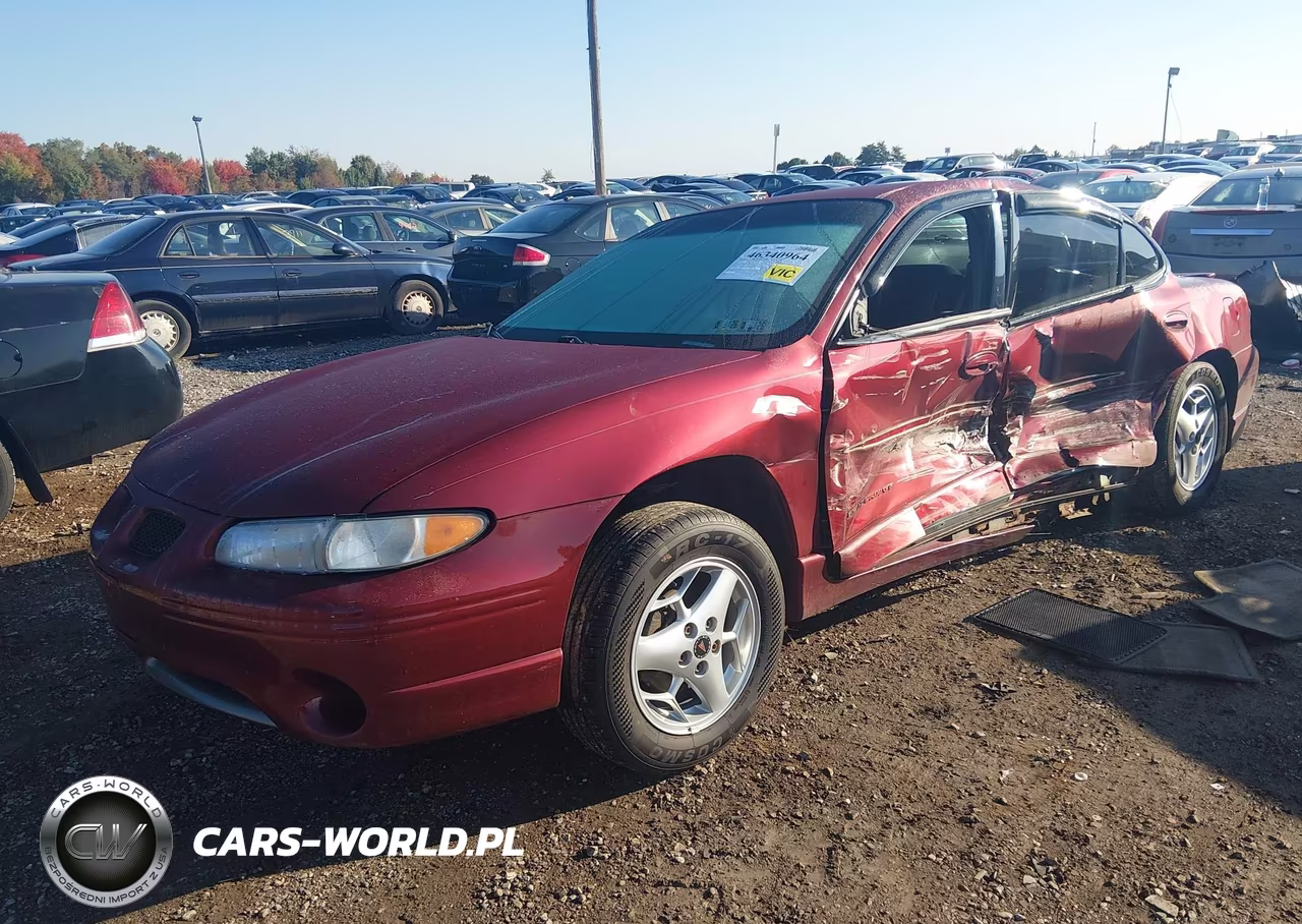 2001 Pontiac Grand Prix Gt VIN:1G2WP52K91F219706 - 2