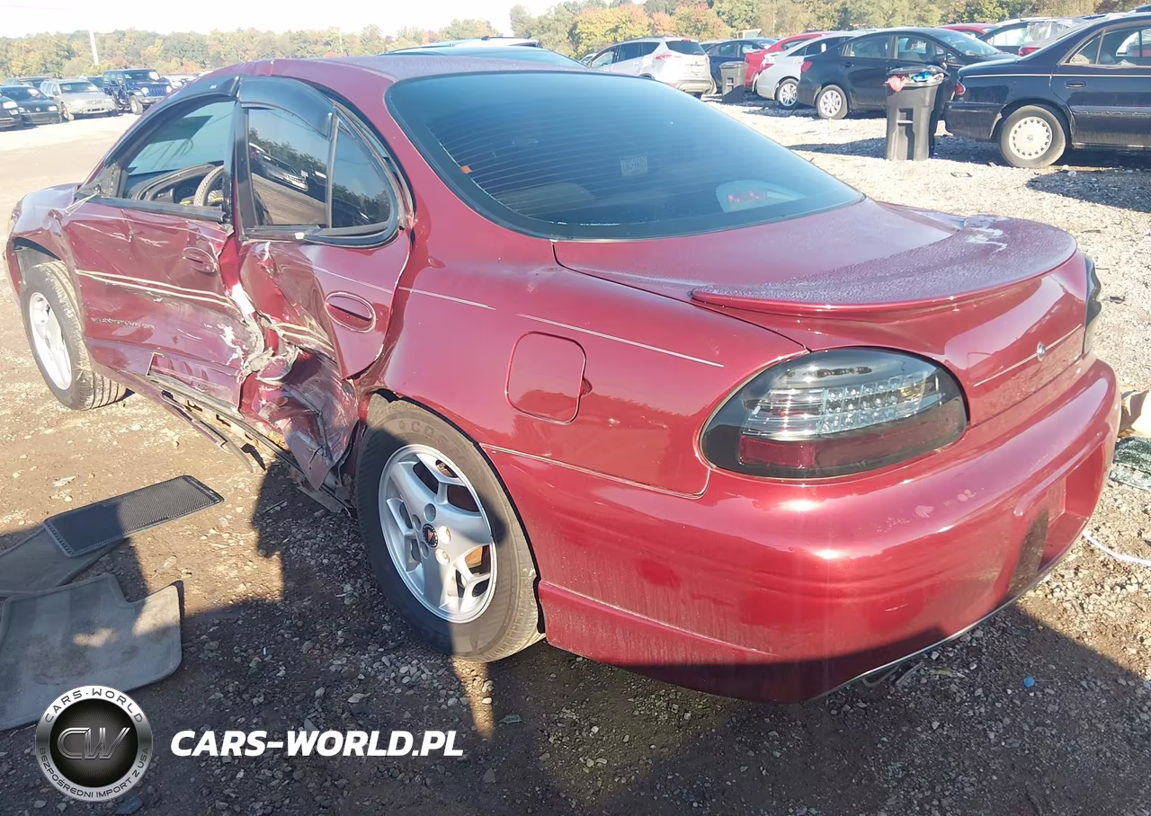 2001 Pontiac Grand Prix Gt VIN:1G2WP52K91F219706 - 3