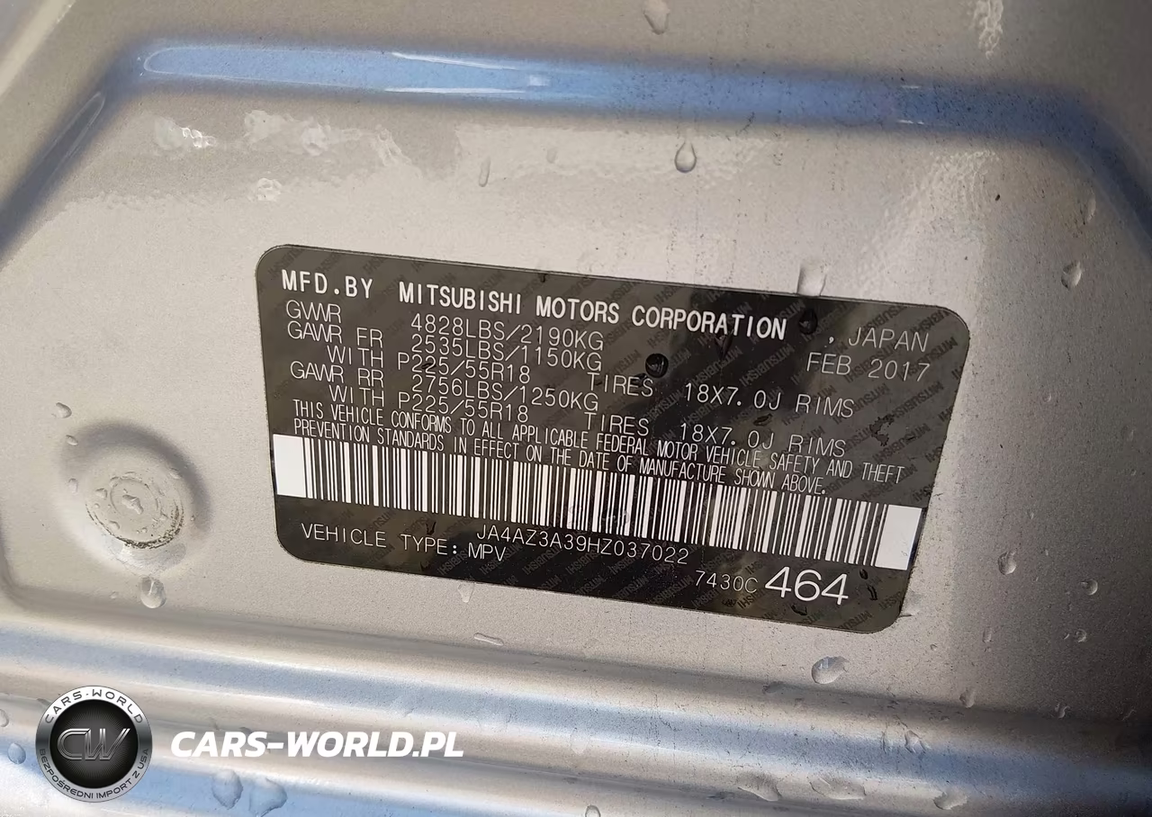 2017 Mitsubishi Outlander Se VIN:JA4AZ3A39HZ037022 - 9