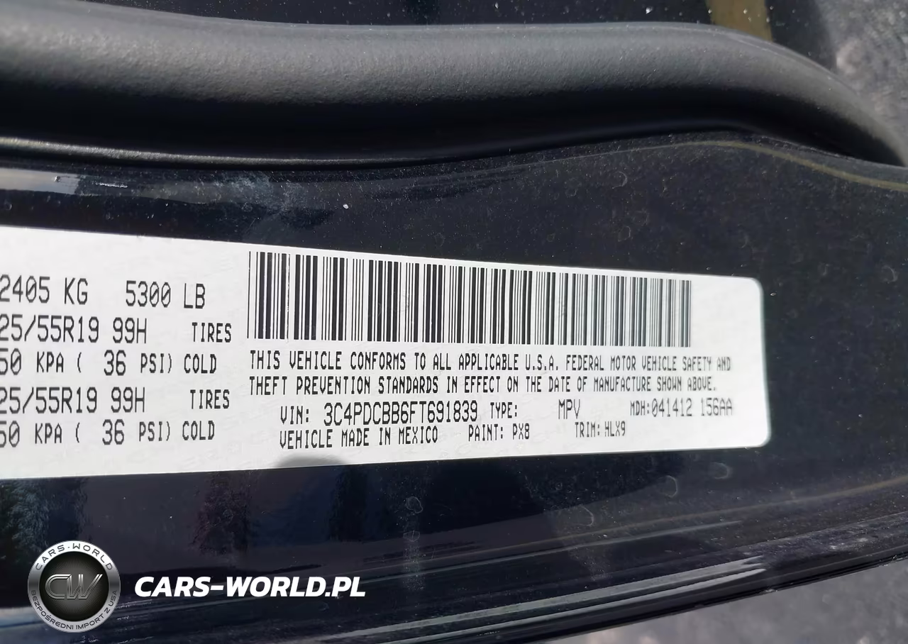 2015 Dodge Journey Sxt VIN:3C4PDCBB6FT691839 - 9