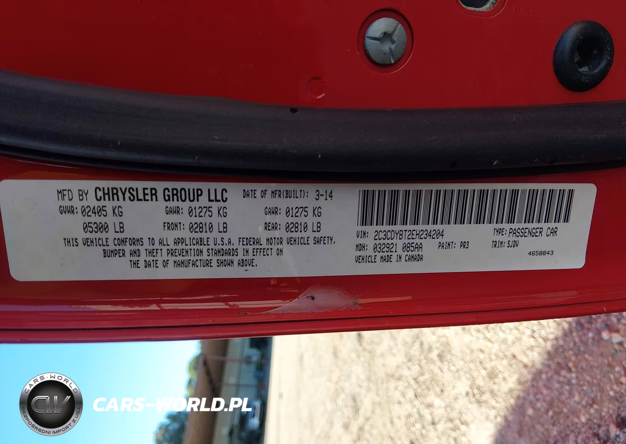2014 Dodge Challenger Shaker Pkg VIN:2C3CDYBT2EH234204 - 9