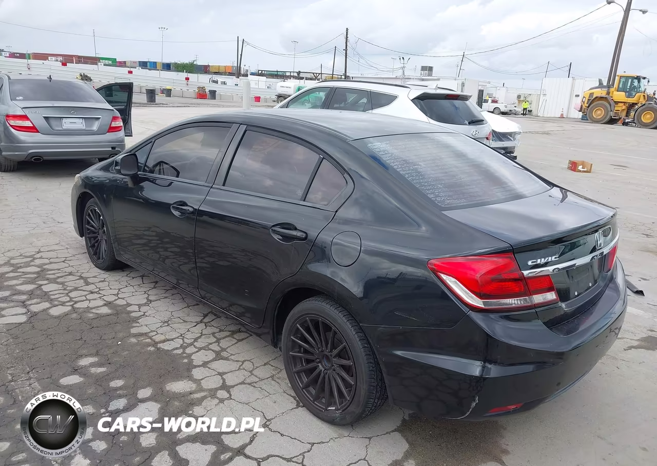 2013 Honda Civic Lx VIN:19XFB2F59DE268531 - 3