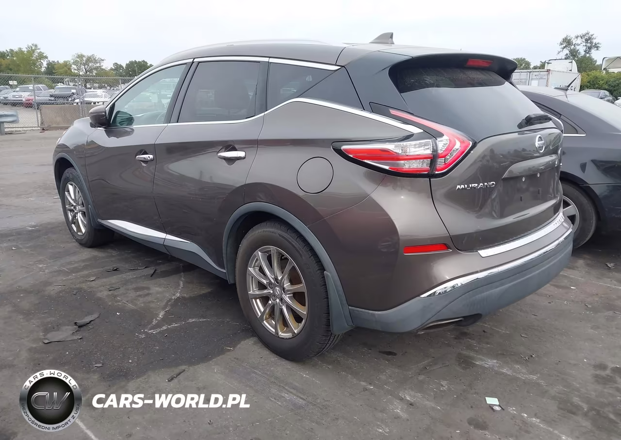 2017 Nissan Murano Sl VIN:5N1AZ2MG7HN106324 - 3