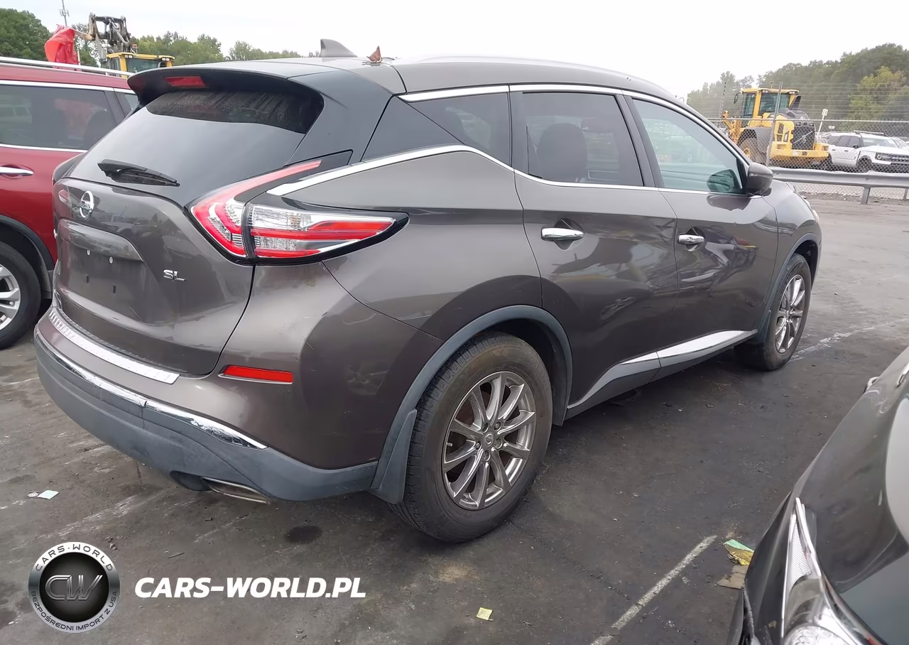 2017 Nissan Murano Sl VIN:5N1AZ2MG7HN106324 - 4