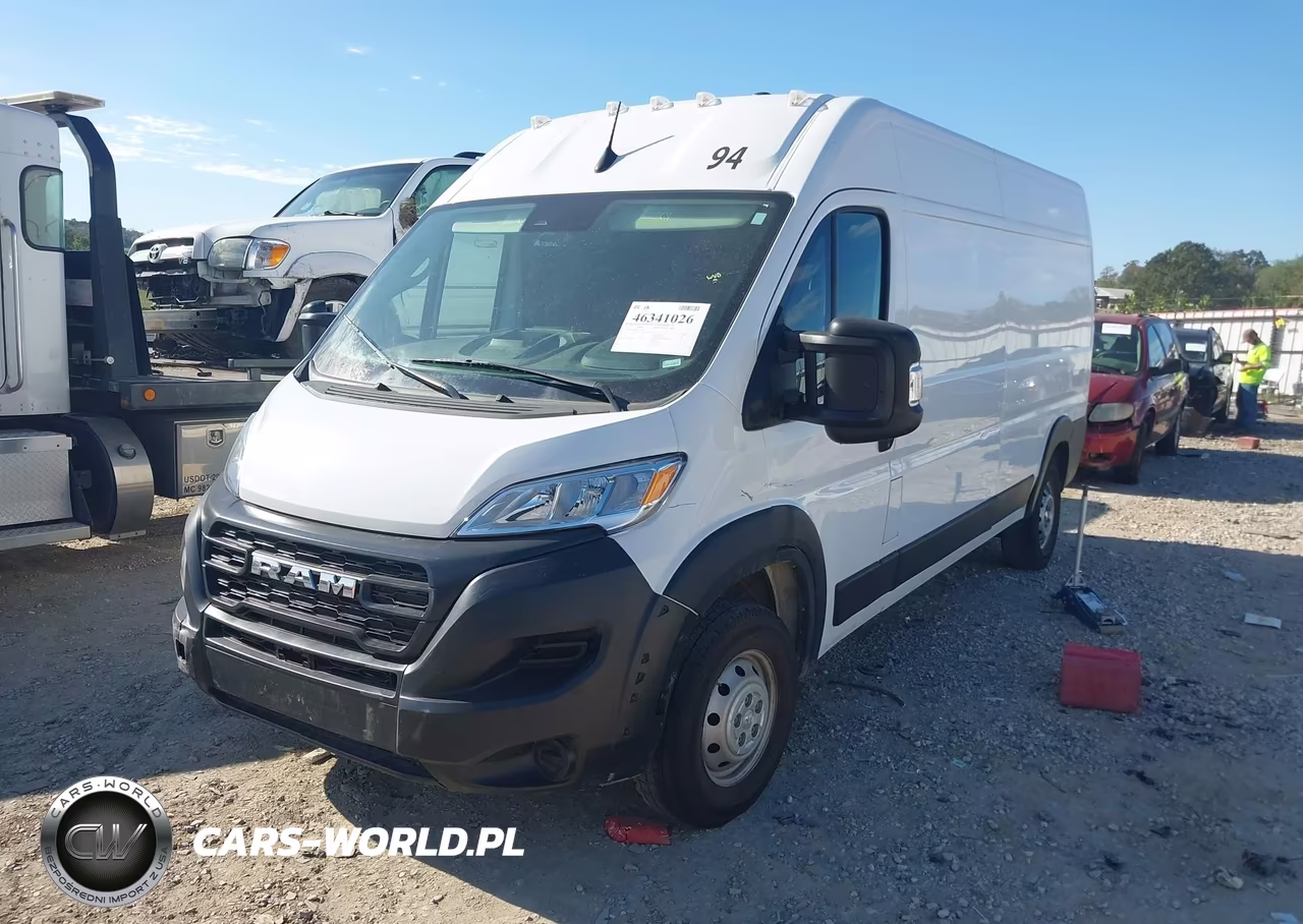 2023 Ram Promaster 2500 High Roof 159 Wb VIN:3C6LRVDG8PE571803 - 2