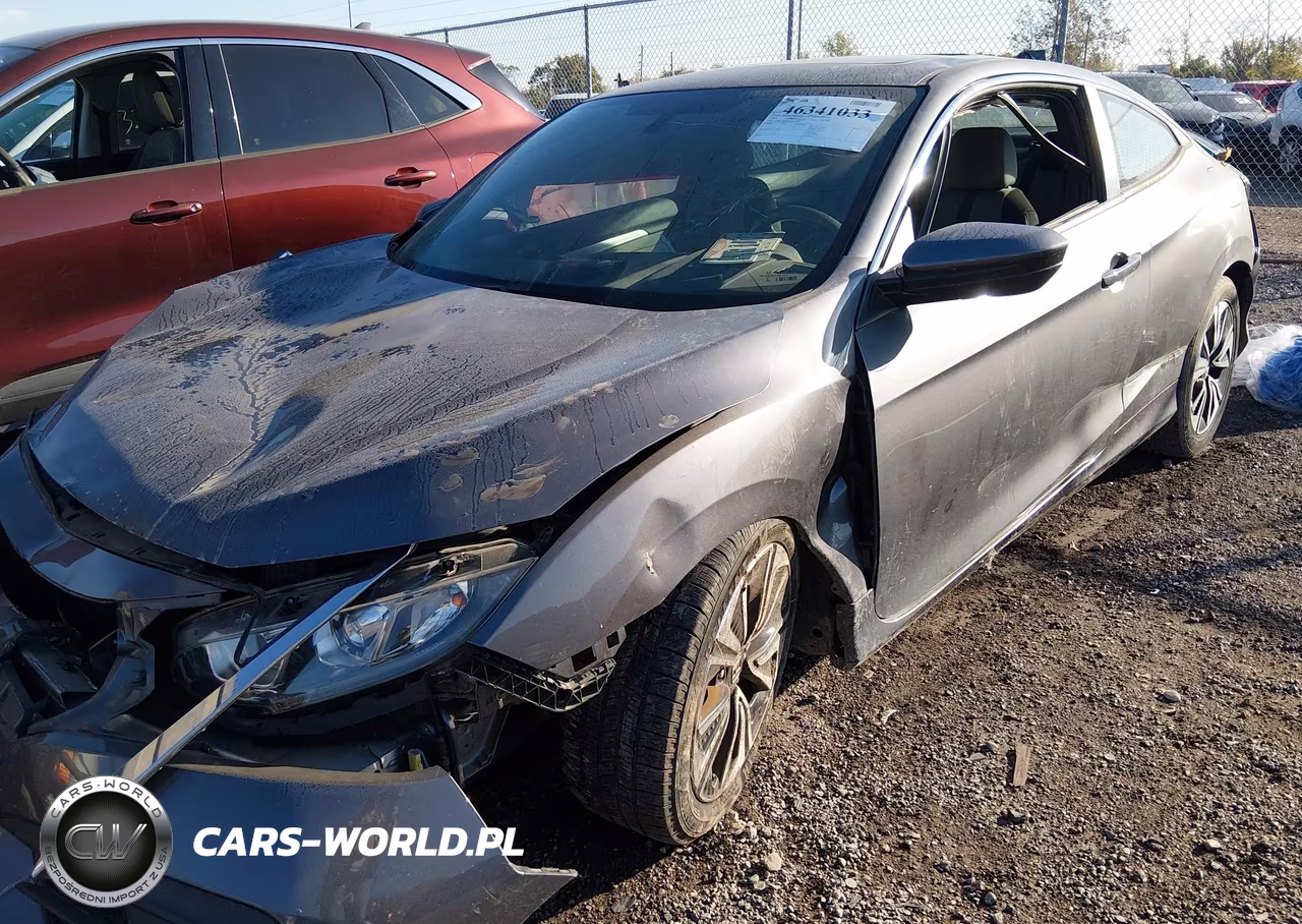 2017 Honda Civic Ex-T VIN:2HGFC3B34HH361752 - 2