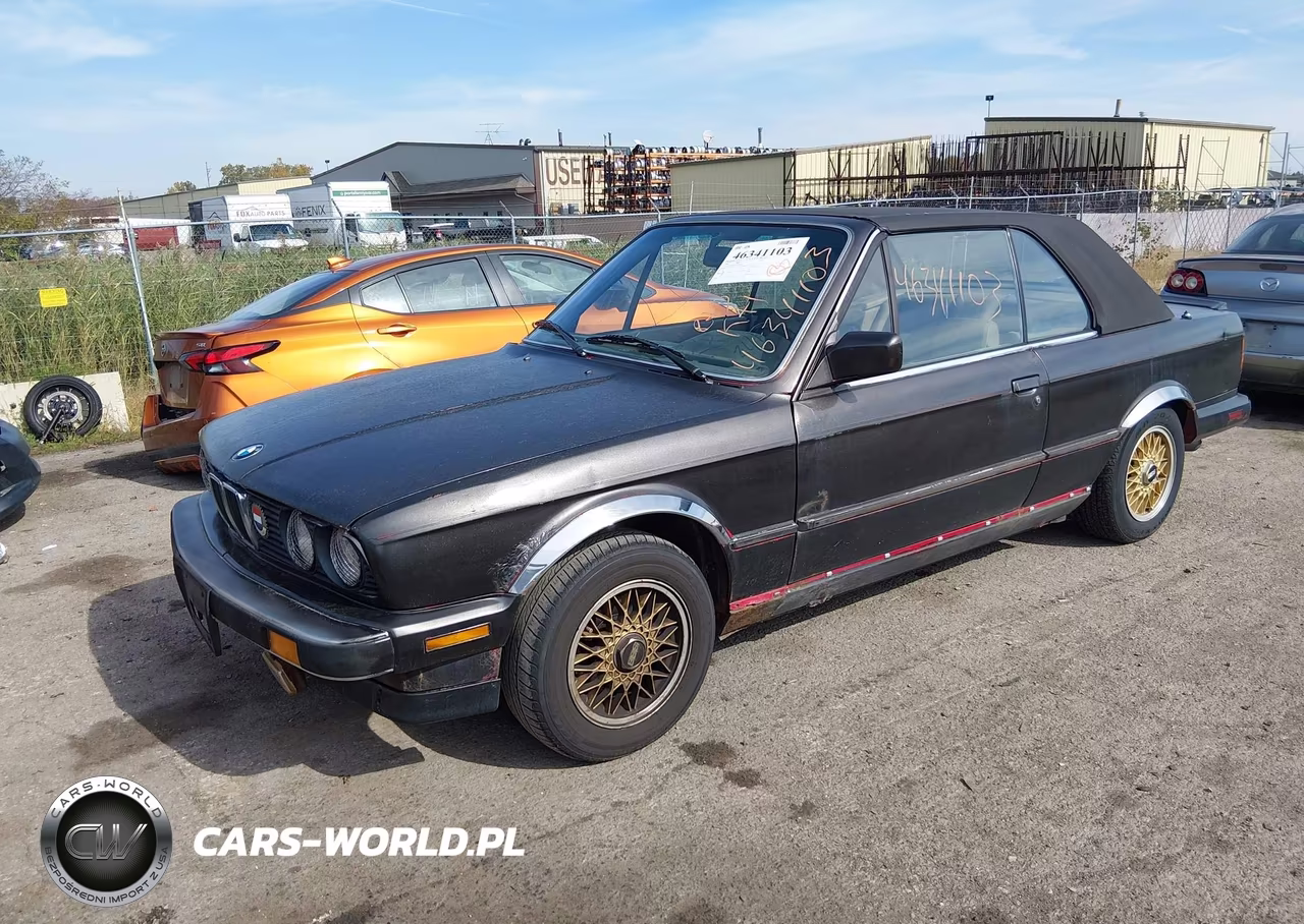 1988 BMW 325 I VIN:WBABB1301J8272044 - 2