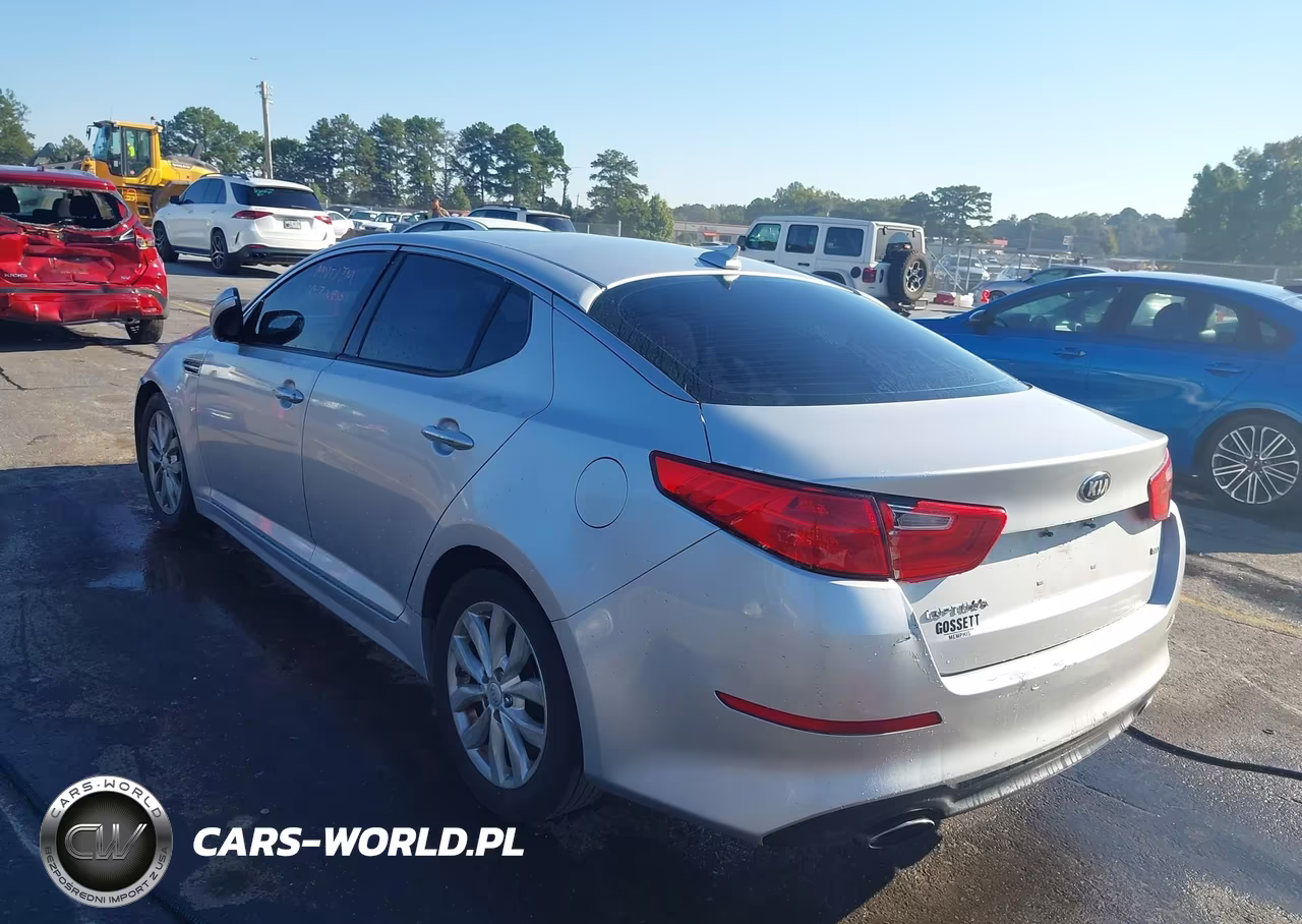 2014 Kia Optima Lx VIN:5XXGM4A70EG320527 - 3