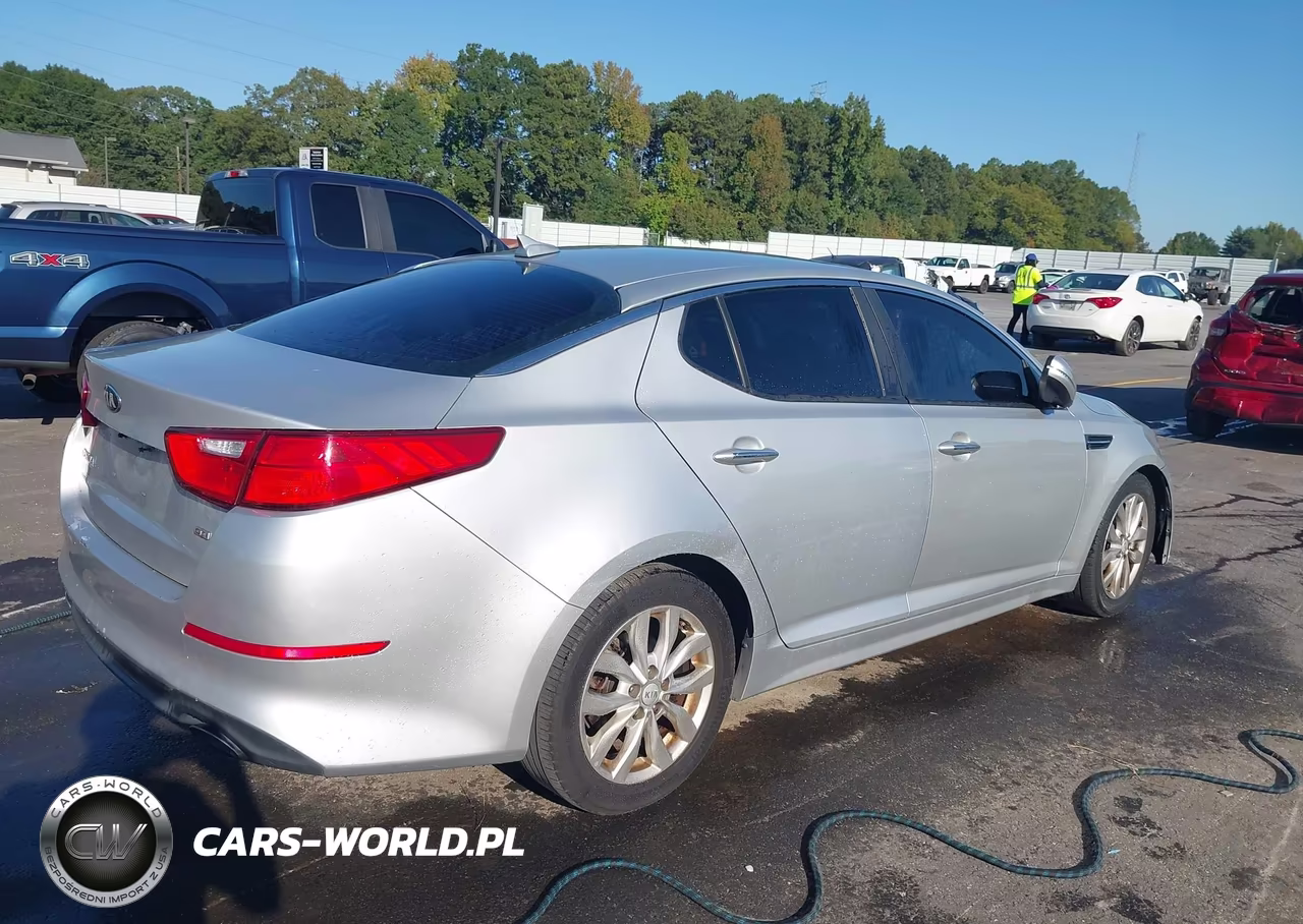 2014 Kia Optima Lx VIN:5XXGM4A70EG320527 - 4
