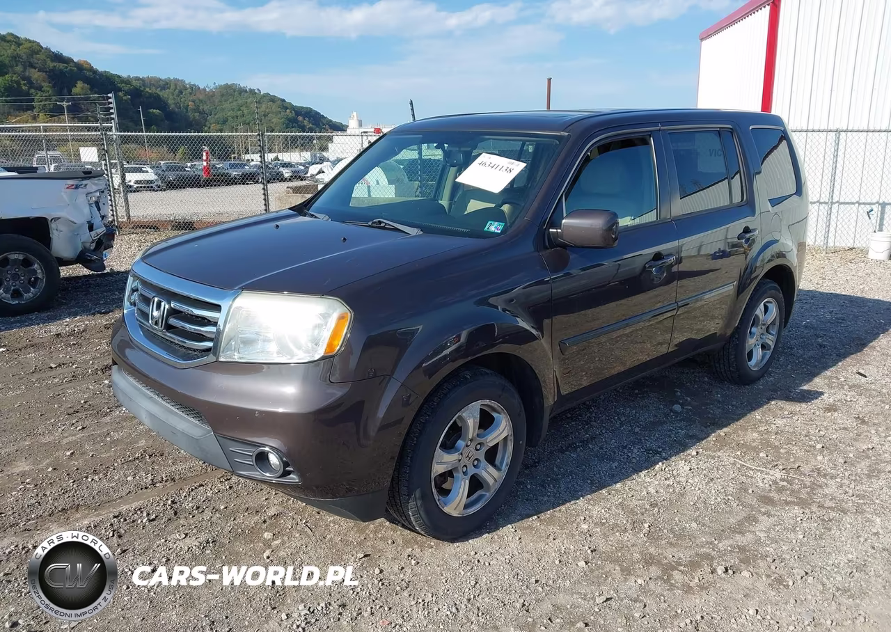 2015 Honda Pilot Ex-L VIN:5FNYF4H55FB042165 - 2