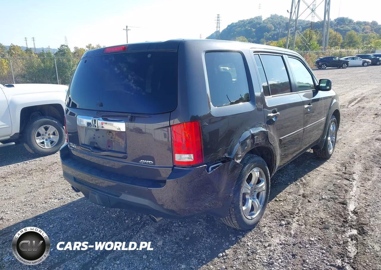 2015 Honda Pilot Ex-L VIN:5FNYF4H55FB042165 - 4