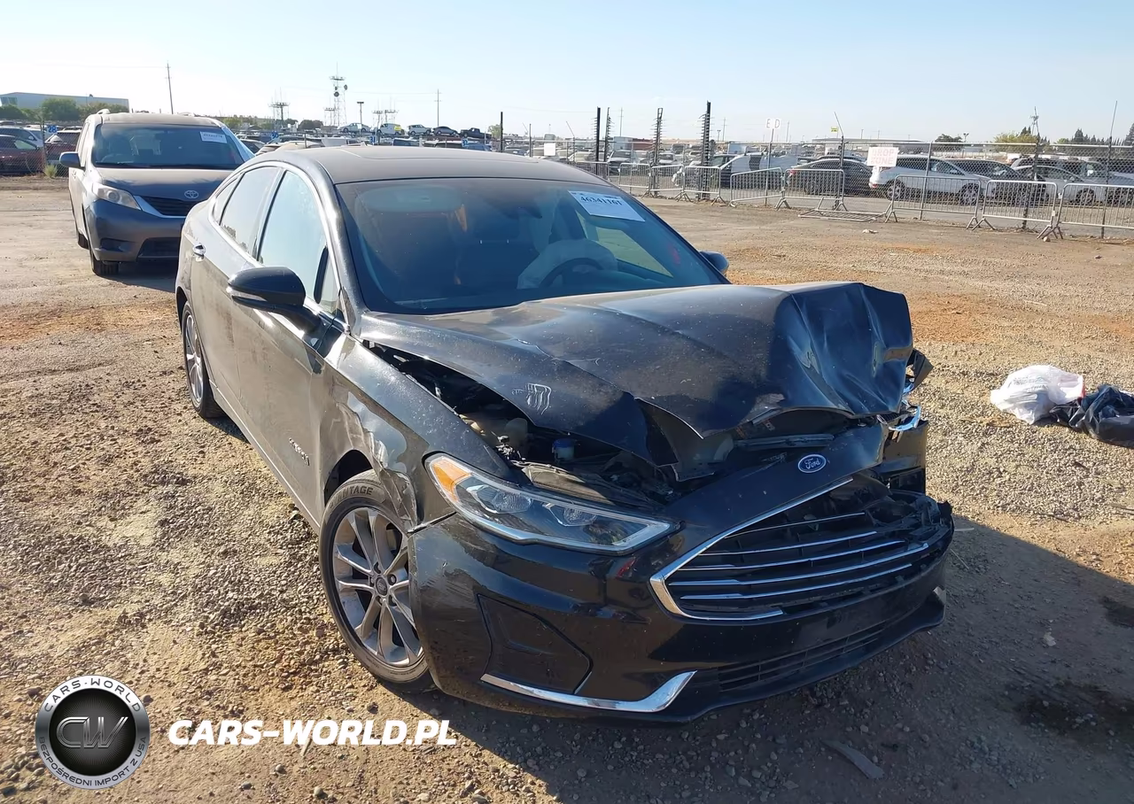 2019 Ford Fusion Hybrid Sel VIN:3FA6P0MU6KR117559 - 1