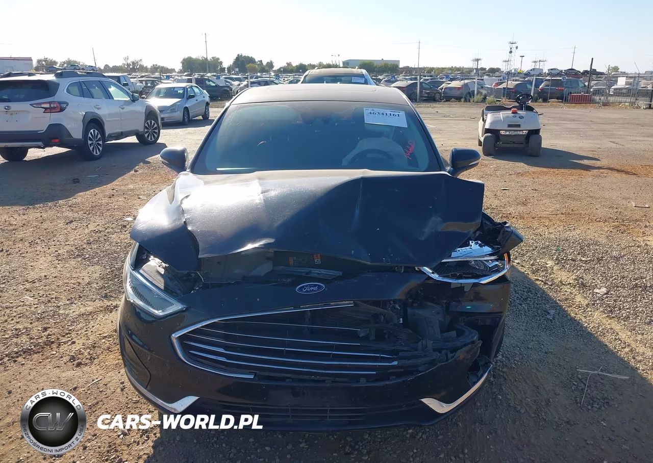 2019 Ford Fusion Hybrid Sel VIN:3FA6P0MU6KR117559 - 12