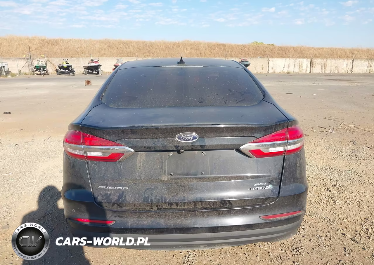 2019 Ford Fusion Hybrid Sel VIN:3FA6P0MU6KR117559 - 16