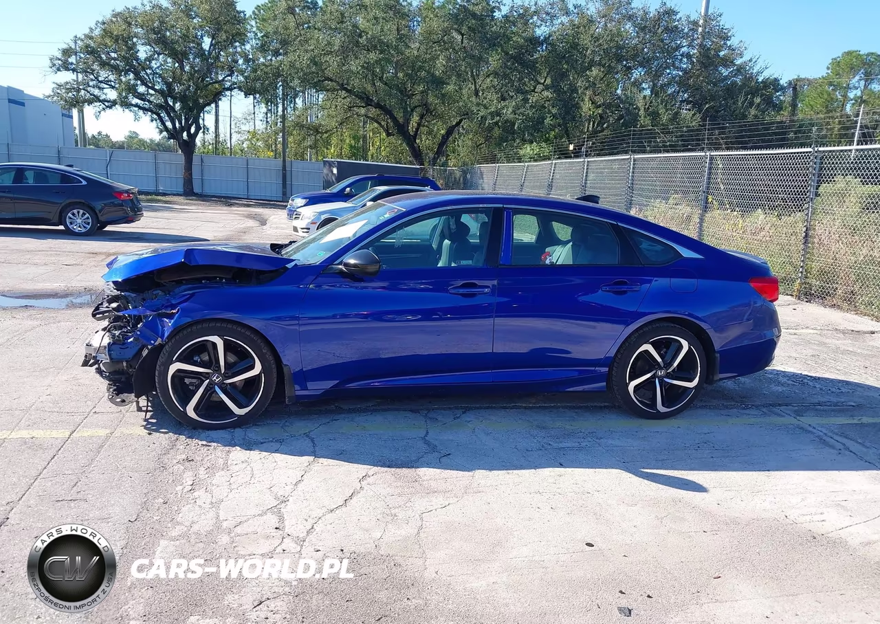 2022 Honda Accord Sport VIN:1HGCV1F33NA083657 - 14