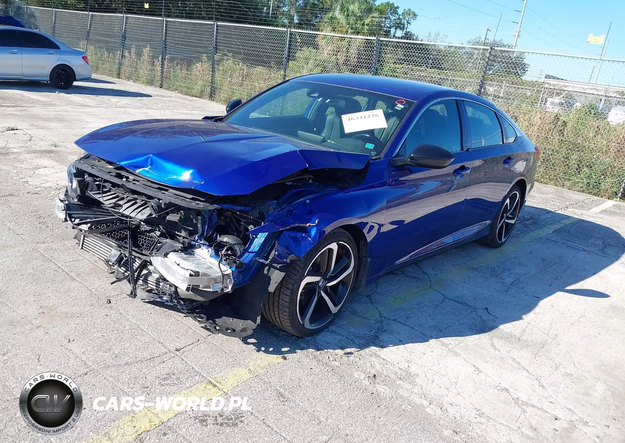 2022 Honda Accord Sport VIN:1HGCV1F33NA083657 - 2