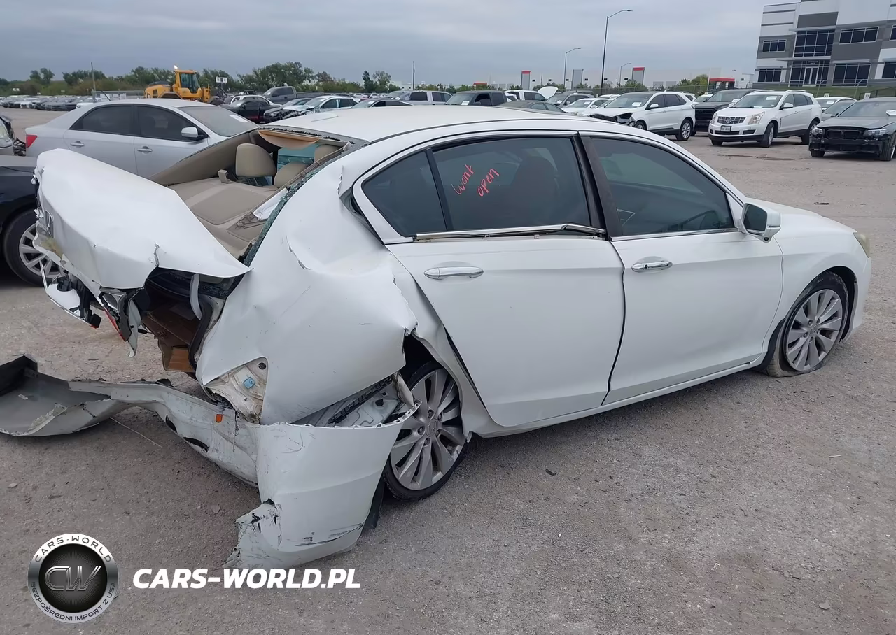 2013 Honda Accord Ex-L VIN:1HGCR2F86DA092096 - 4
