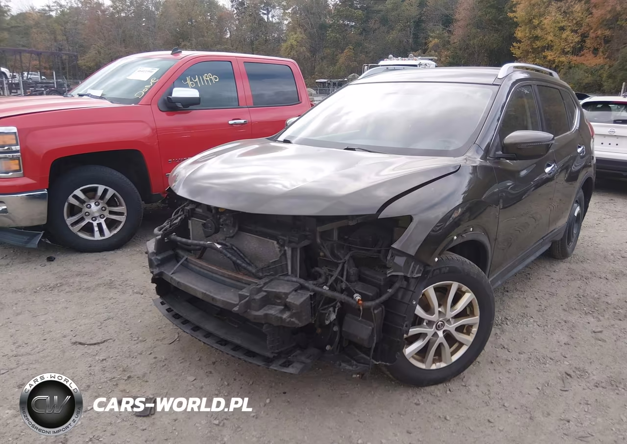 2017 Nissan Rogue Sv VIN:KNMAT2MV1HP536956 - 2