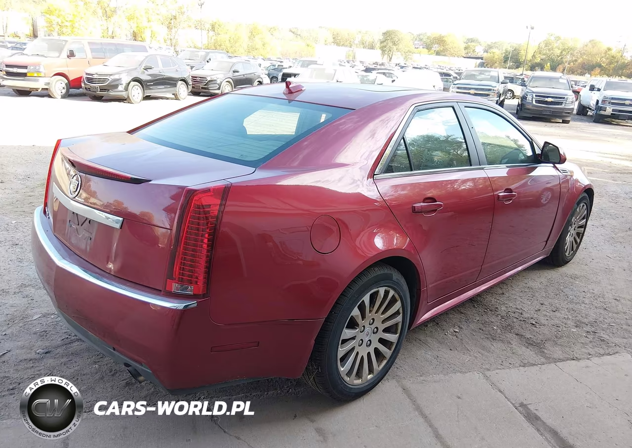 2010 Cadillac Cts Performance VIN:1G6DL5EG0A0129100 - 4