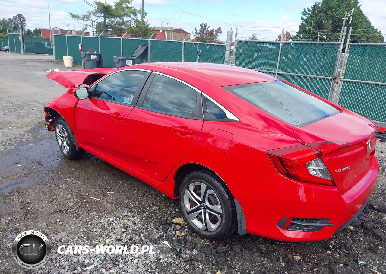 2018 Honda Civic Lx VIN:2HGFC2F53JH579791 - 3