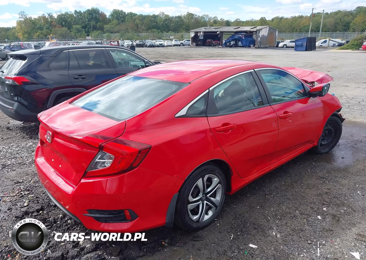 2018 Honda Civic Lx VIN:2HGFC2F53JH579791 - 4