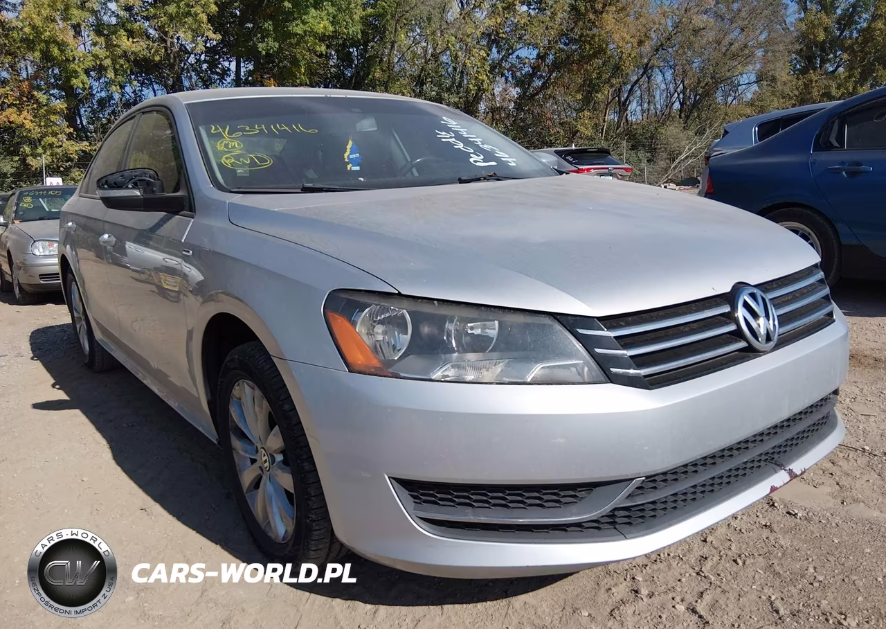 2014 Volkswagen Passat 1.8T Wolfsburg Edition VIN:1VWAS7A38EC103735 - 1