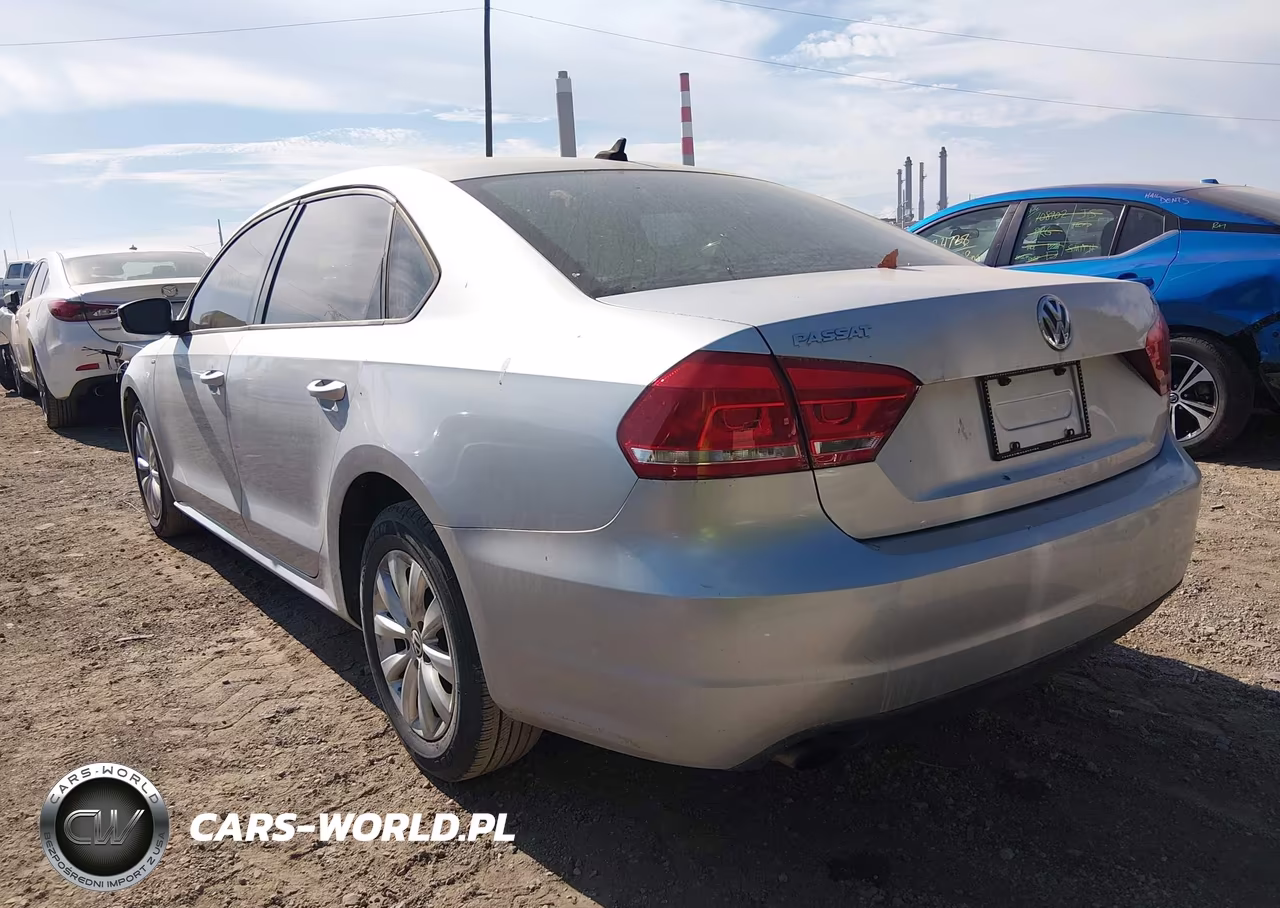 2014 Volkswagen Passat 1.8T Wolfsburg Edition VIN:1VWAS7A38EC103735 - 3
