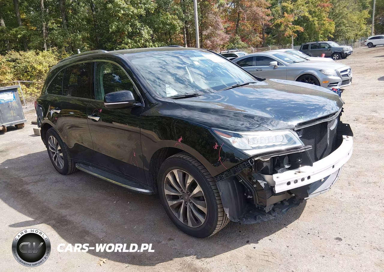 2015 Acura Mdx Technology Pkg W-Entertainment Pkg
