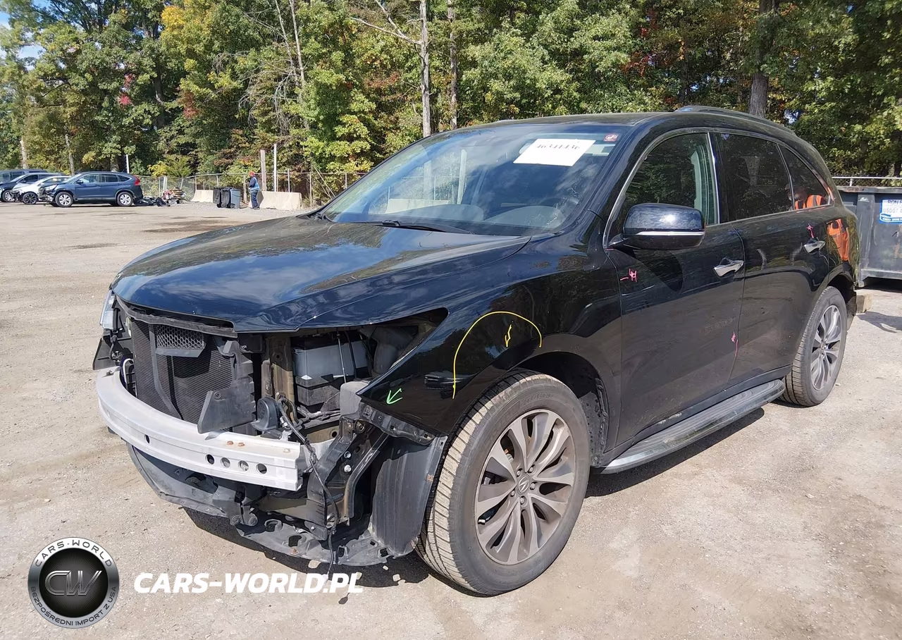 2015 Acura Mdx Technology Pkg W-Entertainment Pkg VIN:5FRYD4H68FB030346 - 2