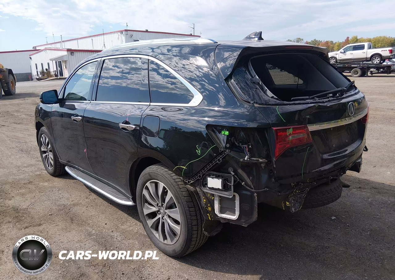 2015 Acura Mdx Technology Pkg W-Entertainment Pkg VIN:5FRYD4H68FB030346 - 3