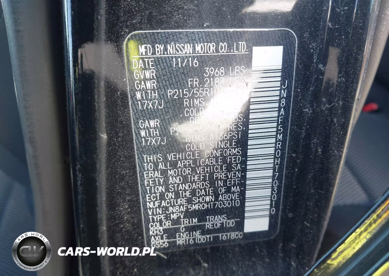 2017 Nissan Juke S VIN:JN8AF5MR0HT703010 - 9