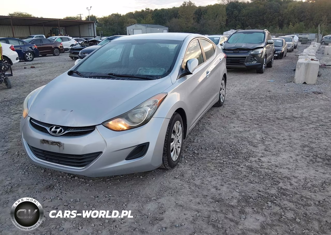 2012 Hyundai Elantra Gls VIN:5NPDH4AE0CH063876 - 2