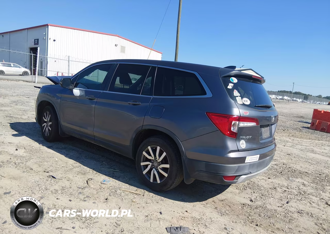 2019 Honda Pilot Ex-L VIN:5FNYF5H5XKB039696 - 3