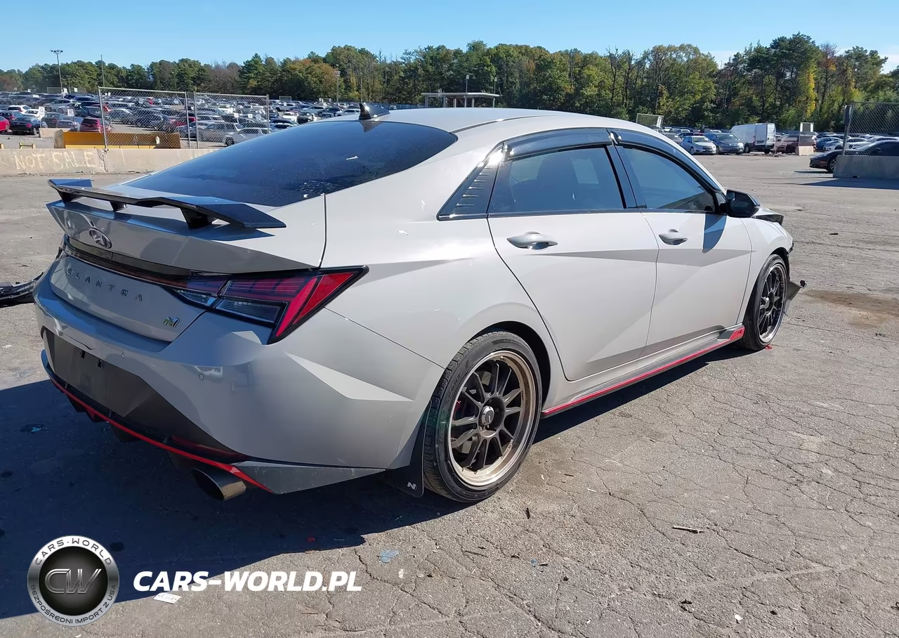 2022 Hyundai Elantra N VIN:KMHLW4AK9NU007835 - 4
