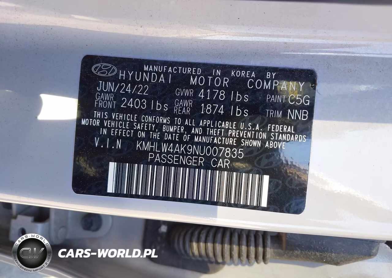2022 Hyundai Elantra N VIN:KMHLW4AK9NU007835 - 9