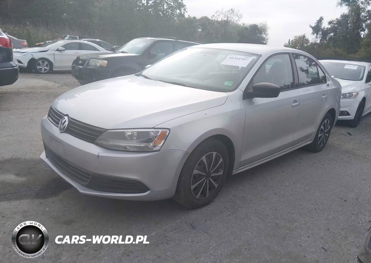 2011 Volkswagen Jetta 2.0L S VIN:3VW2K7AJ6BM061823 - 2
