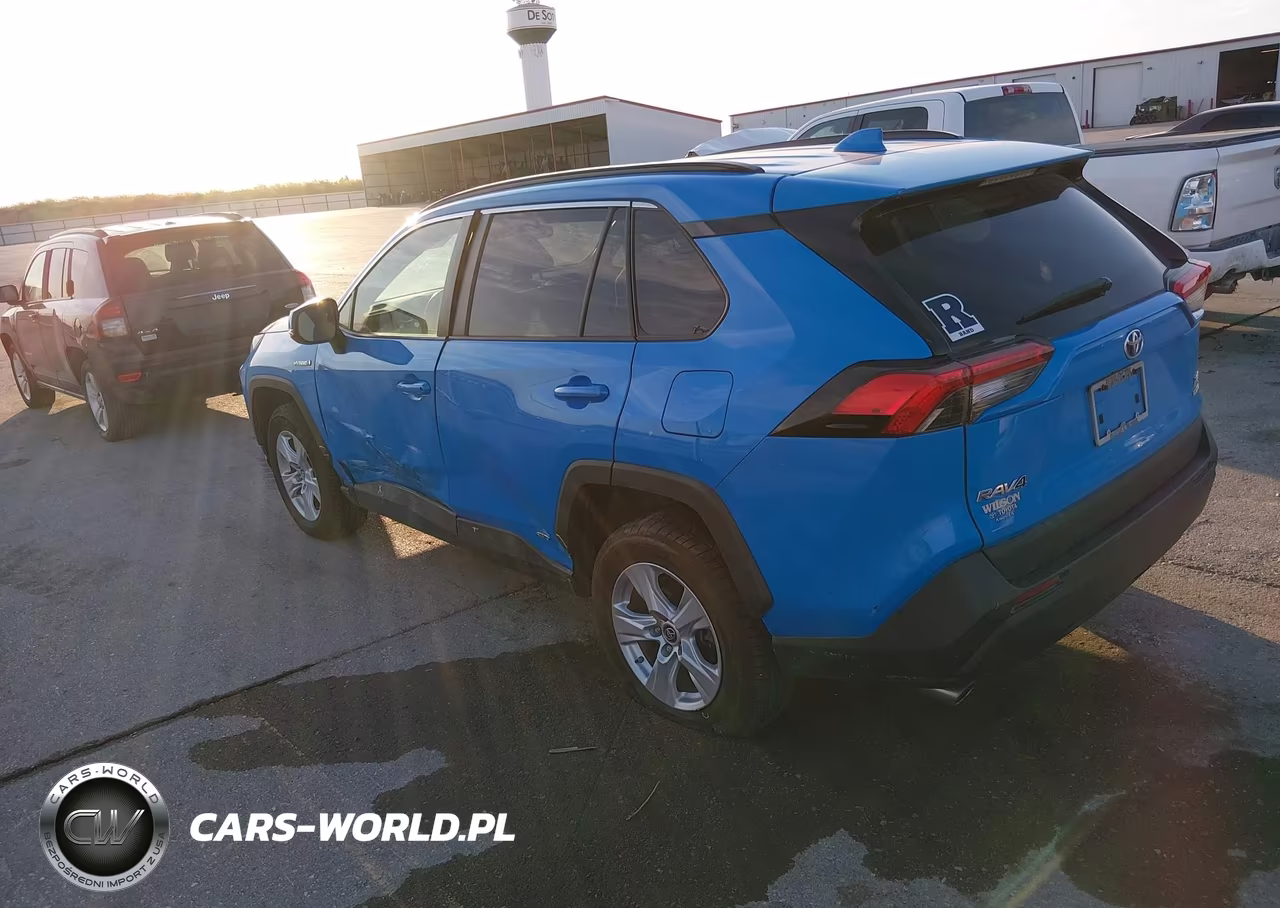 2019 Toyota Rav4 Hybrid Xle VIN:2T3RWRFV9KW044333 - 3