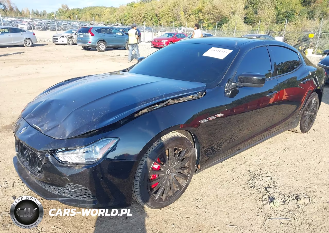 2014 Maserati Ghibli S Q4 VIN:ZAM57RTA9E1089137 - 2