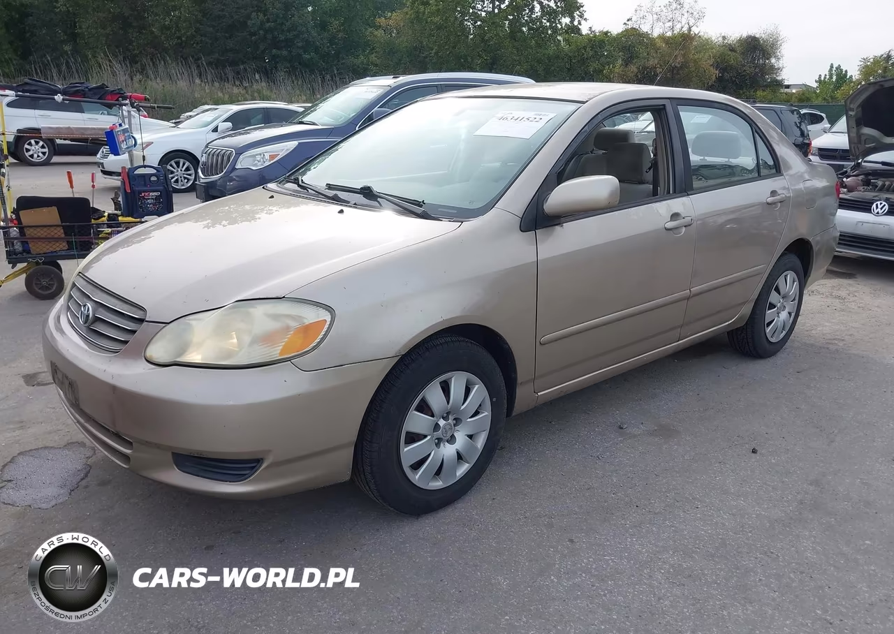 2004 Toyota Corolla Le VIN:2T1BR38E84C185782 - 2