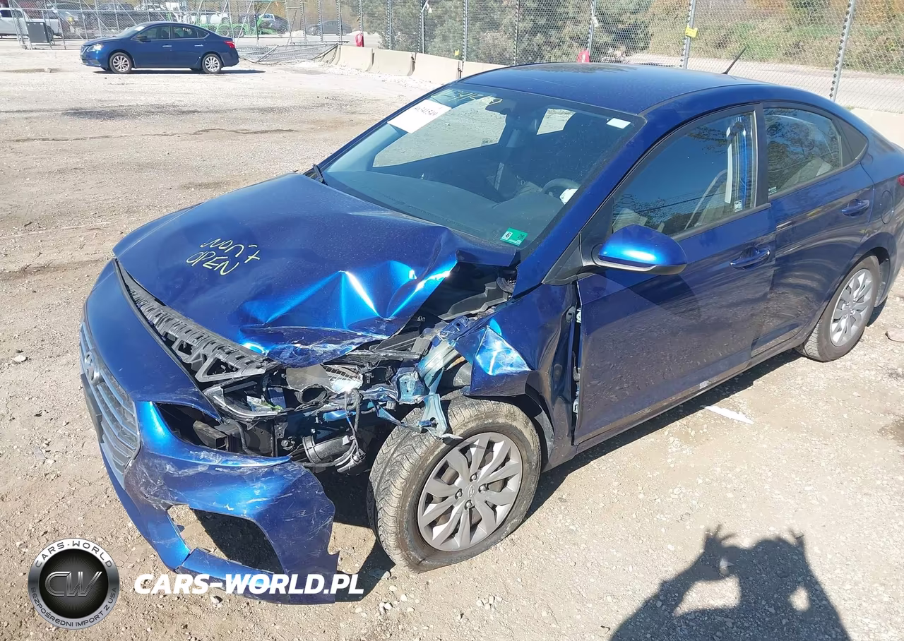 2019 Hyundai Accent Se VIN:3KPC24A35KE070160 - 2