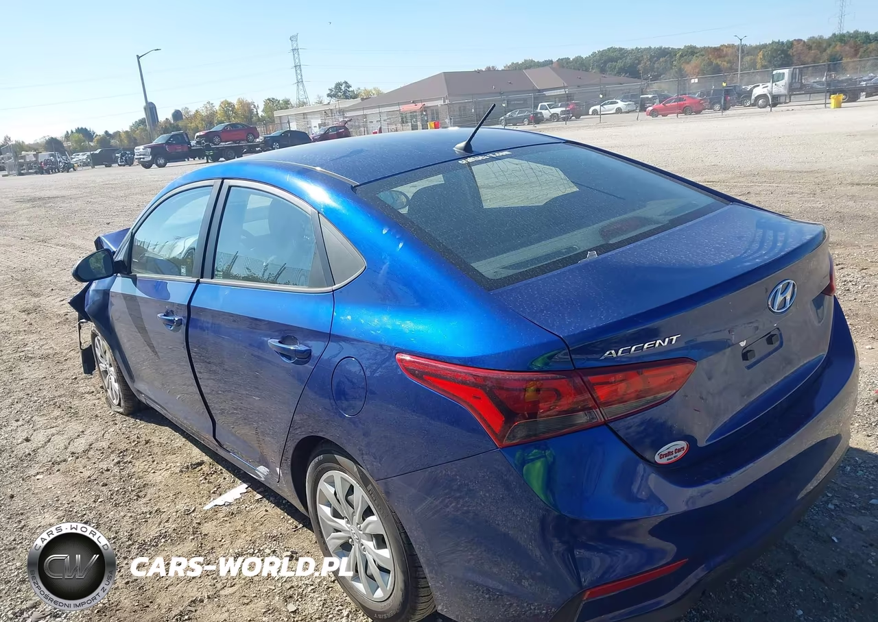 2019 Hyundai Accent Se VIN:3KPC24A35KE070160 - 3