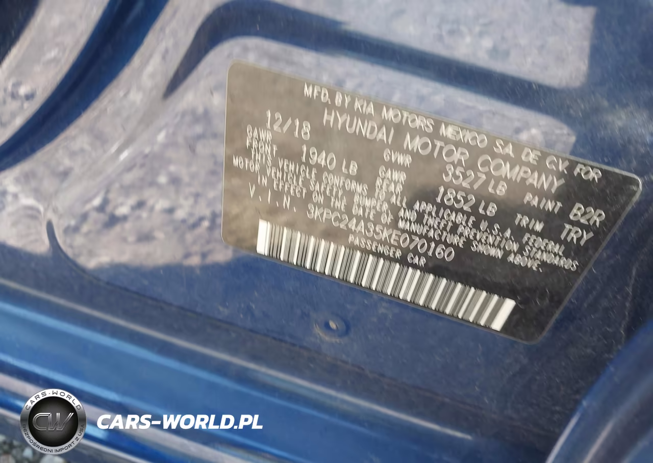 2019 Hyundai Accent Se VIN:3KPC24A35KE070160 - 9
