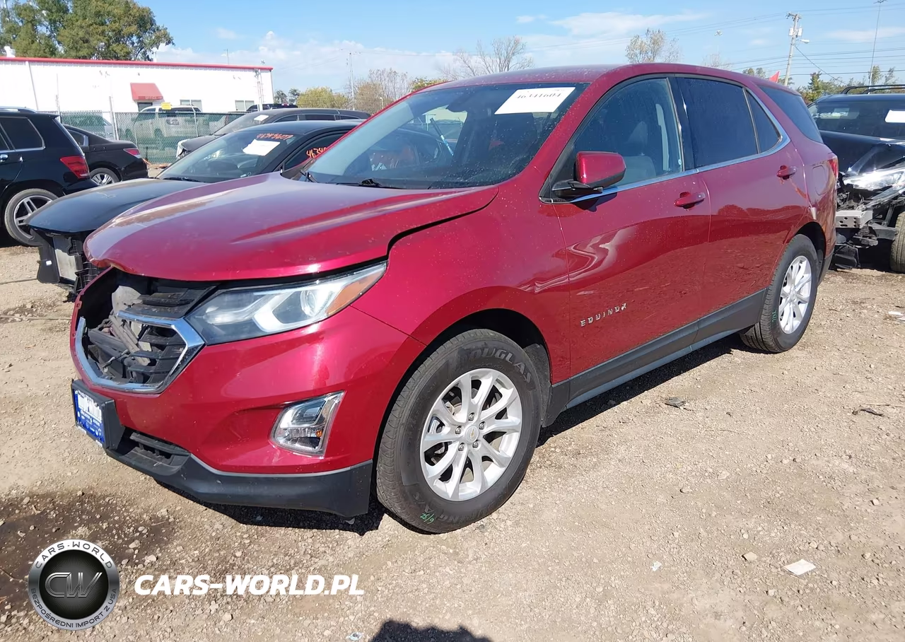 2018 Chevrolet Equinox Lt VIN:2GNAXJEV2J6166045 - 2