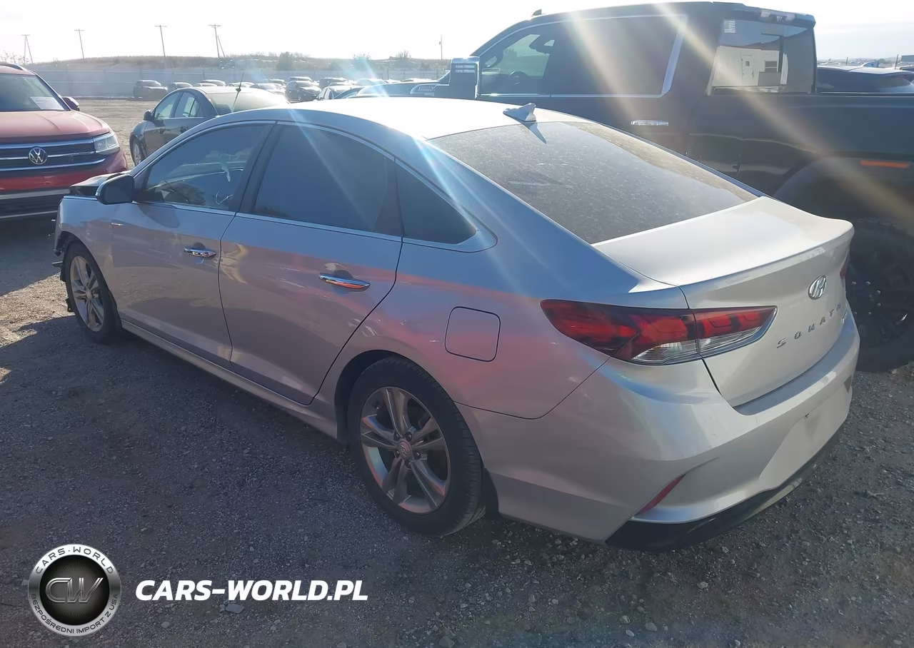 2019 Hyundai Sonata Sel VIN:5NPE34AF9KH814662 - 3