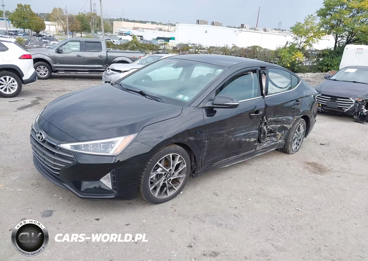 2019 Hyundai Elantra Limited VIN:KMHD84LF1KU761130 - 2