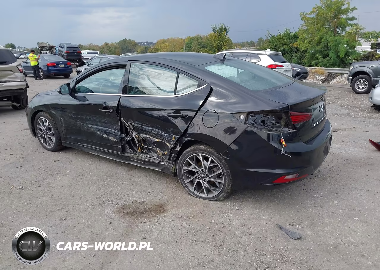 2019 Hyundai Elantra Limited VIN:KMHD84LF1KU761130 - 3