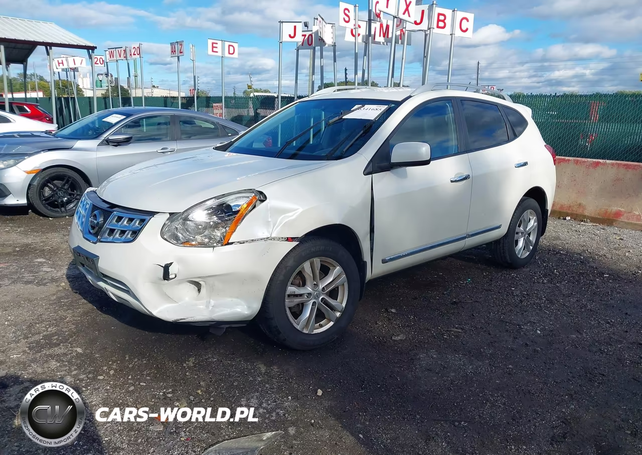2013 Nissan Rogue Sv VIN:JN8AS5MV8DW658352 - 2